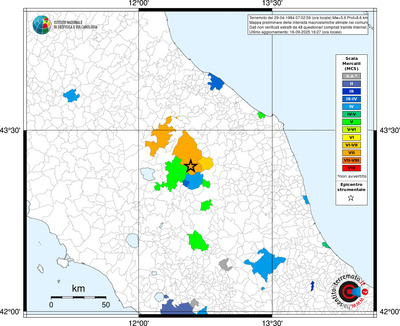 Mappa MCS - territori comunali
