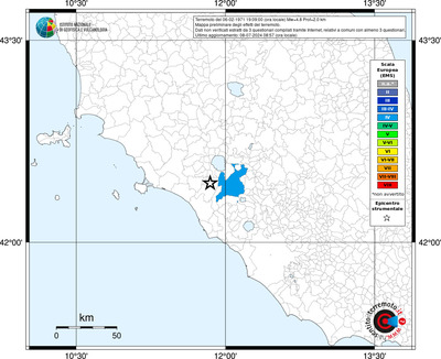 Mappa EMS riferita ai limiti comunali