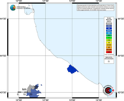Mappa MCS - territori comuni