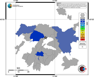 Mappa MCS - territori comuni