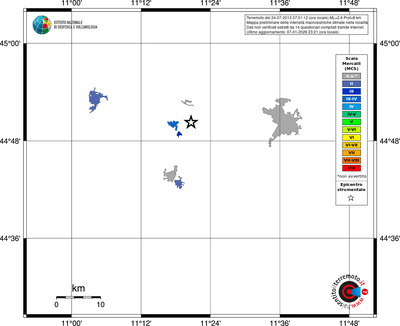 Mappa MCS - territori località