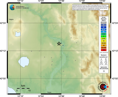 Mappa MCS - località