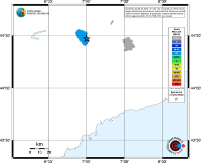 Mappa MCS - territori comuni