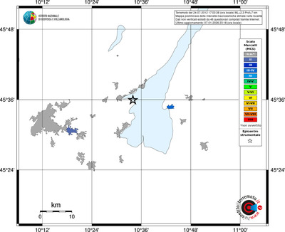 Mappa MCS - territori località