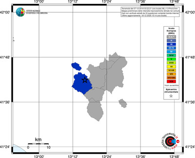 Mappa EMS - territori comuni