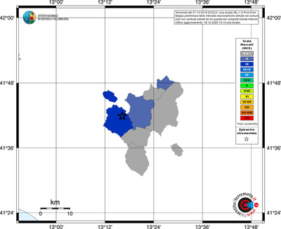 Mappa MCS - territori comuni