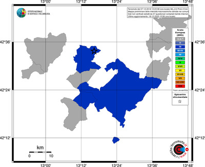 Mappa EMS - territori comuni