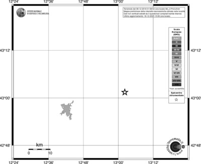 Mappa EMS - territori località