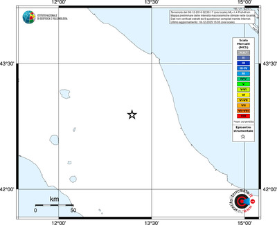 Mappa MCS - territori località
