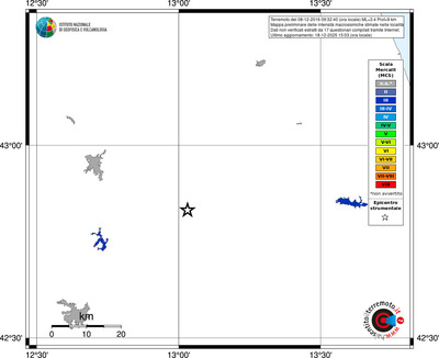 Mappa MCS - territori località