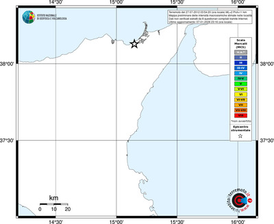 Mappa MCS - territori località