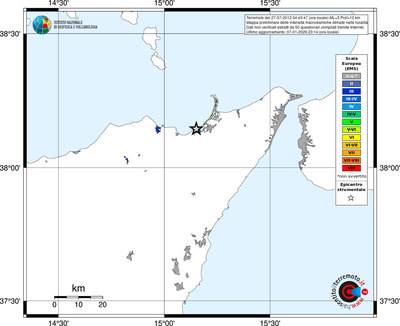 Mappa EMS - territori località