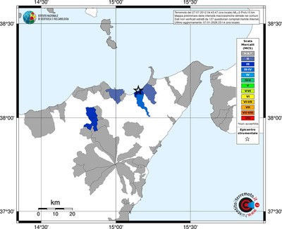 Mappa MCS - territori comuni
