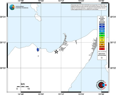 Mappa EMS - territori località
