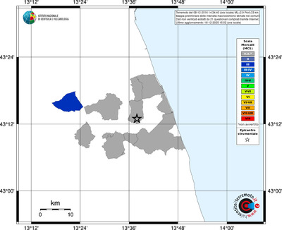 Mappa MCS - territori comuni