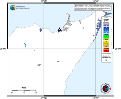 Mappa MCS - territori località