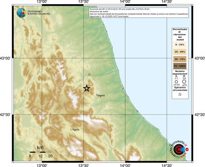 Mappa comuni con almeno 3 questionari