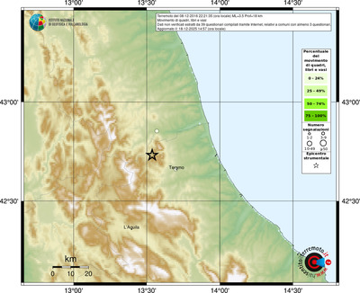 Mappa comuni con almeno 3 questionari