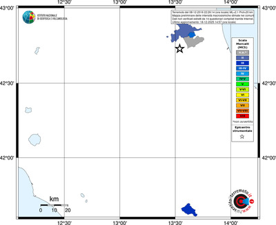 Mappa MCS - territori comuni