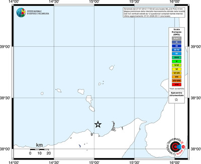 Mappa EMS - territori località