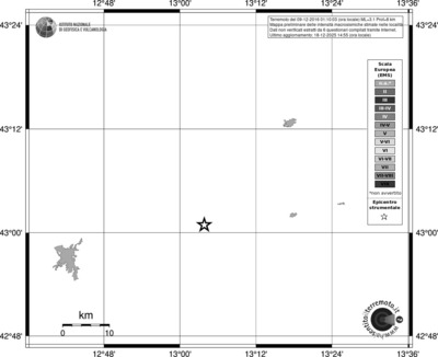 Mappa EMS - territori località