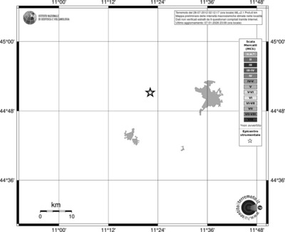 Mappa MCS - territori località