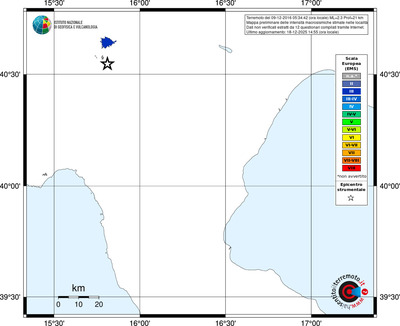 Mappa EMS - territori località