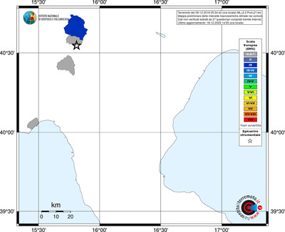 Mappa EMS - territori comuni