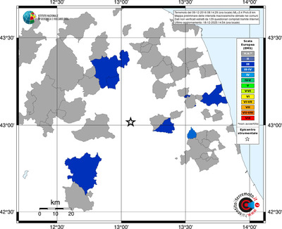 Mappa EMS - territori comuni
