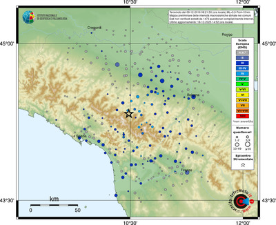 Mappa EMS - comuni