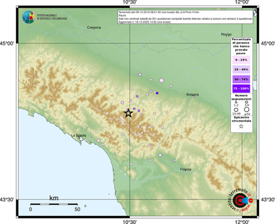 Mappa comuni con almeno 3 questionari