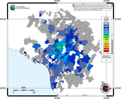 Mappa MCS - territori comuni