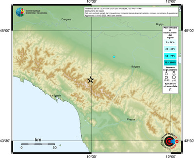 Mappa comuni con almeno 3 questionari