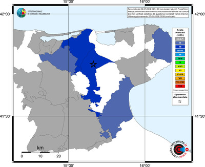 Mappa MCS - territori comuni