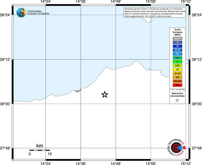 Mappa EMS - territori località