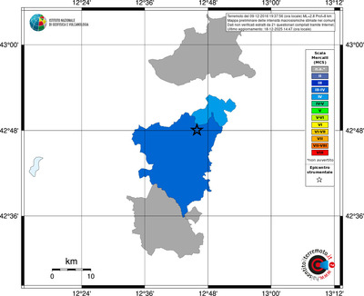 Mappa MCS - territori comuni