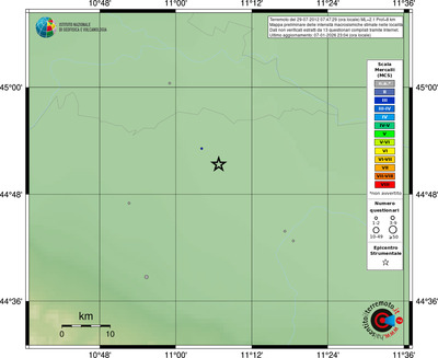 Mappa MCS - località