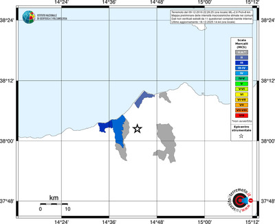 Mappa MCS - territori comuni