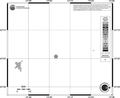 Mappa MCS - territori località