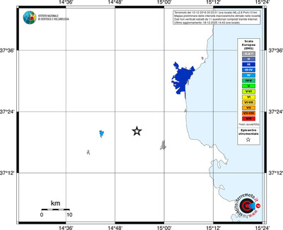 Mappa EMS - territori località