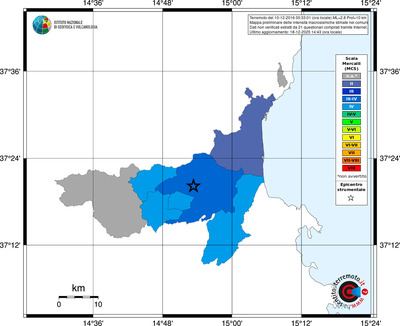 Mappa MCS - territori comuni