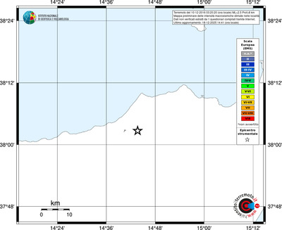 Mappa EMS - territori località