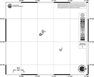 Mappa MCS - territori località