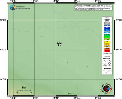 Mappa MCS - località