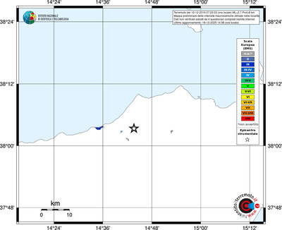 Mappa EMS - territori località
