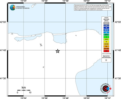 Mappa MCS - territori località
