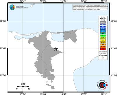 Mappa MCS - territori comuni