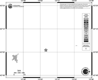 Mappa EMS - territori località