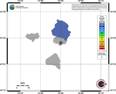 Mappa MCS - territori comuni