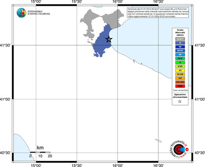 Mappa MCS - territori comuni